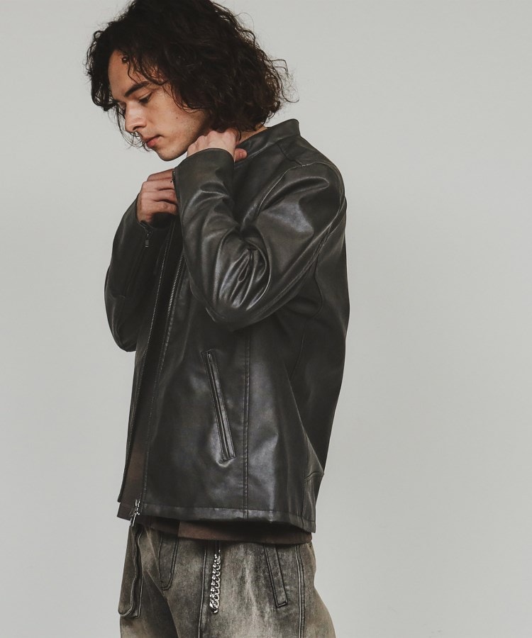 シングルライダースジャケット（ライダースジャケット） | tk.TAKEO