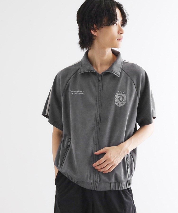 スエードライクトラックジャケット（ブルゾン/ジャンバー） | tk.TAKEO