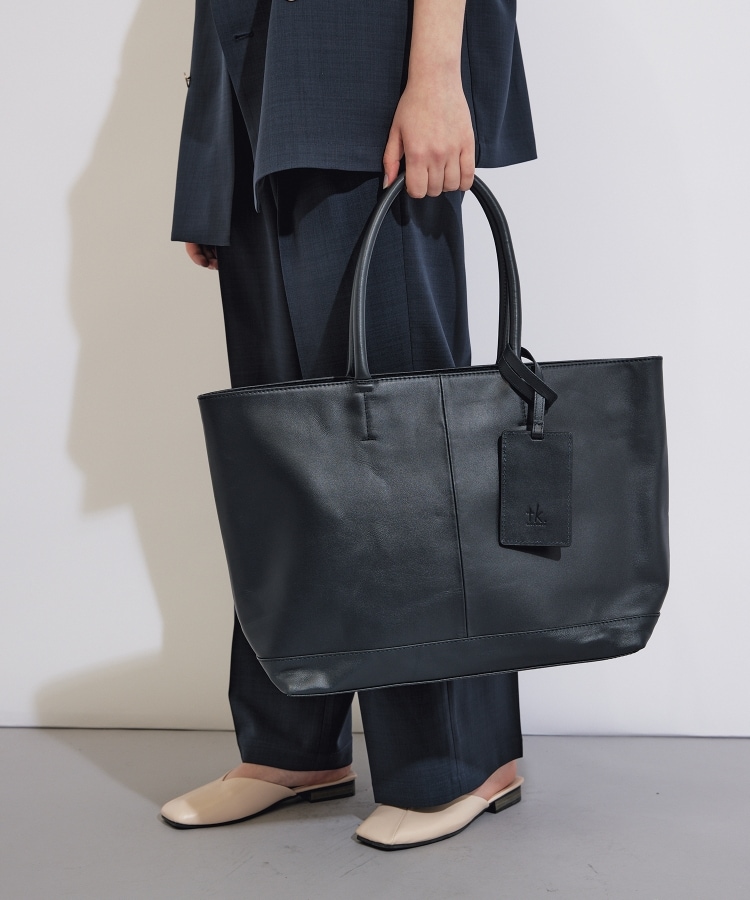 WEB限定】レザートートバッグ（トートバッグ） | tk.TAKEO KIKUCHI