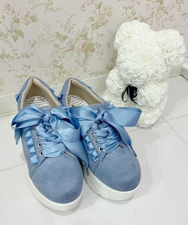 厚底フリルスニーカー（スニーカー） | csT&P（エスペランサ