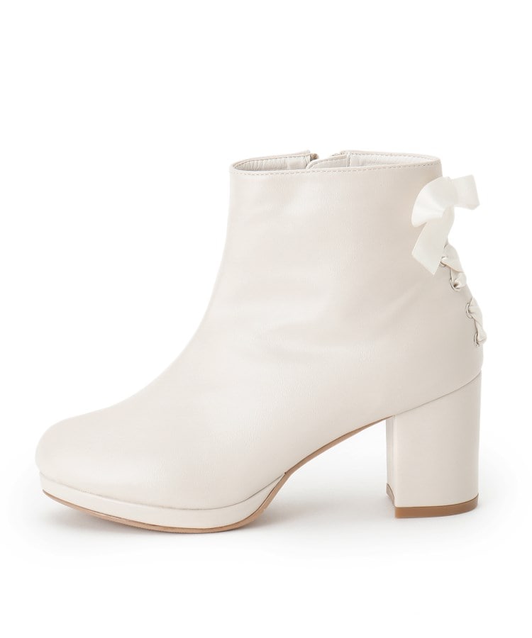 バックリボンレースアップブーツ（ブーツ・ブーティ） | csT&P