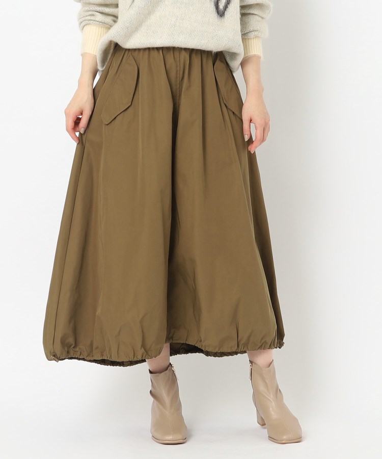 ドロストコクーンロングスカート（マキシ・ロングスカート） | ZAMPA