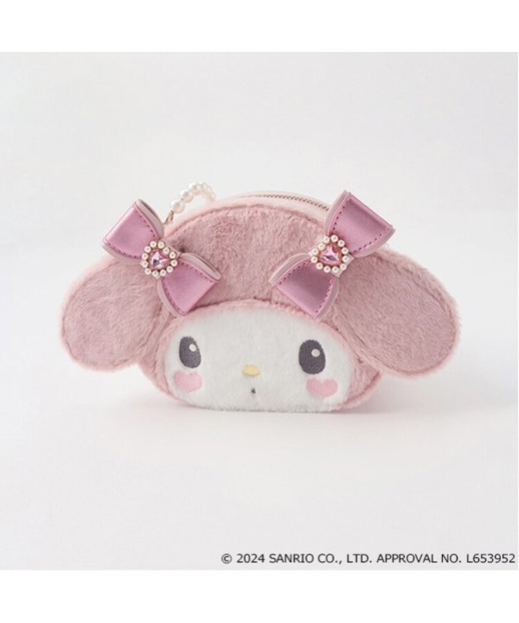 おめかしマイメロディ】フェイス ショルダーバッグ（リュック