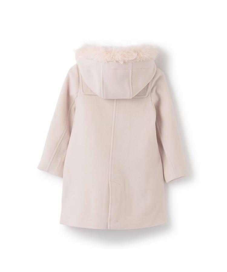 フェイクファーつき ダッフルコート（ダウンジャケット/コート