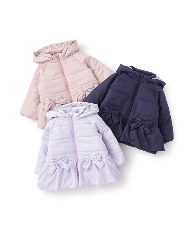 蓄熱リバティファブリックリボンコート（トレンチコート） | sense of