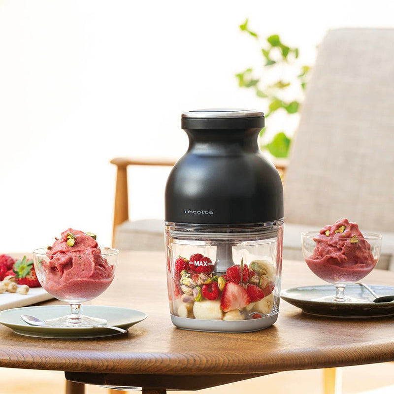 recolte（レコルト）コードレスカプセルカッターボンヌ ナチュラル