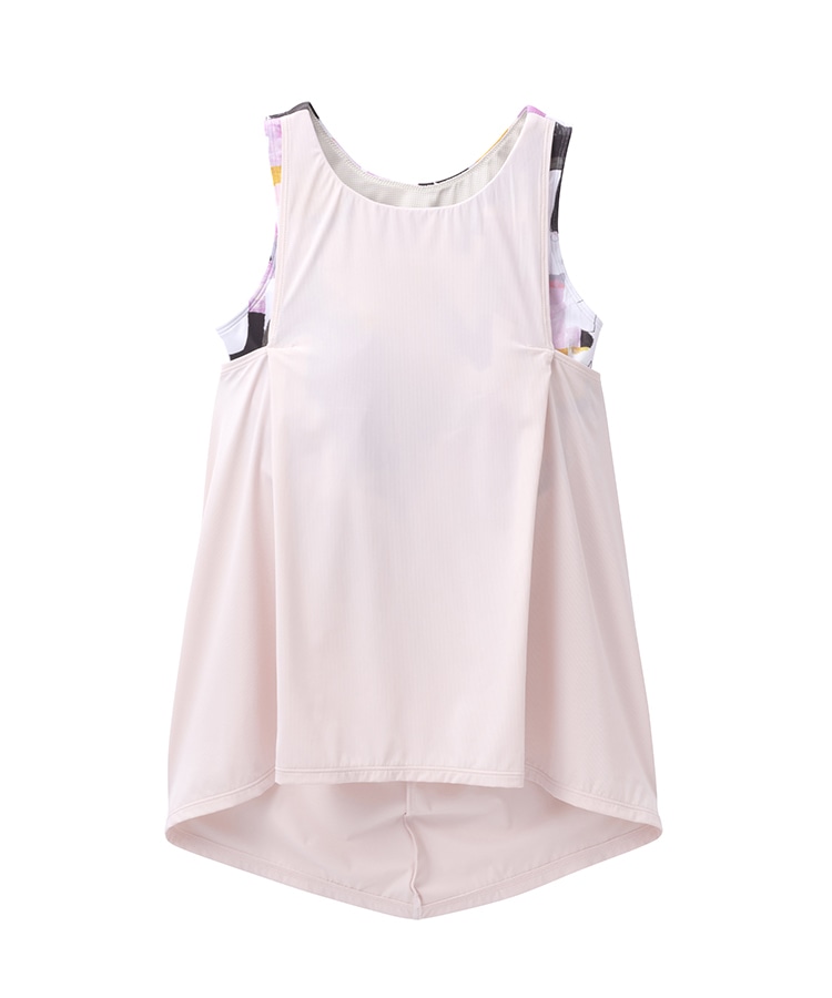 SUKALA】ミックスプリントカバータンクトップ(XS・S・M・Lサイズ