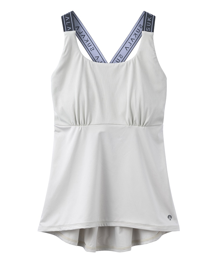 SUKALA】ベーシックバックフレアタンクトップ(S・Lサイズ ブラック