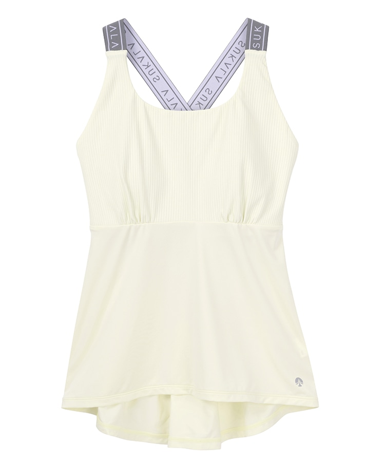 SUKALA】ベーシックバックフレアタンクトップ(S・M・L・LLサイズ