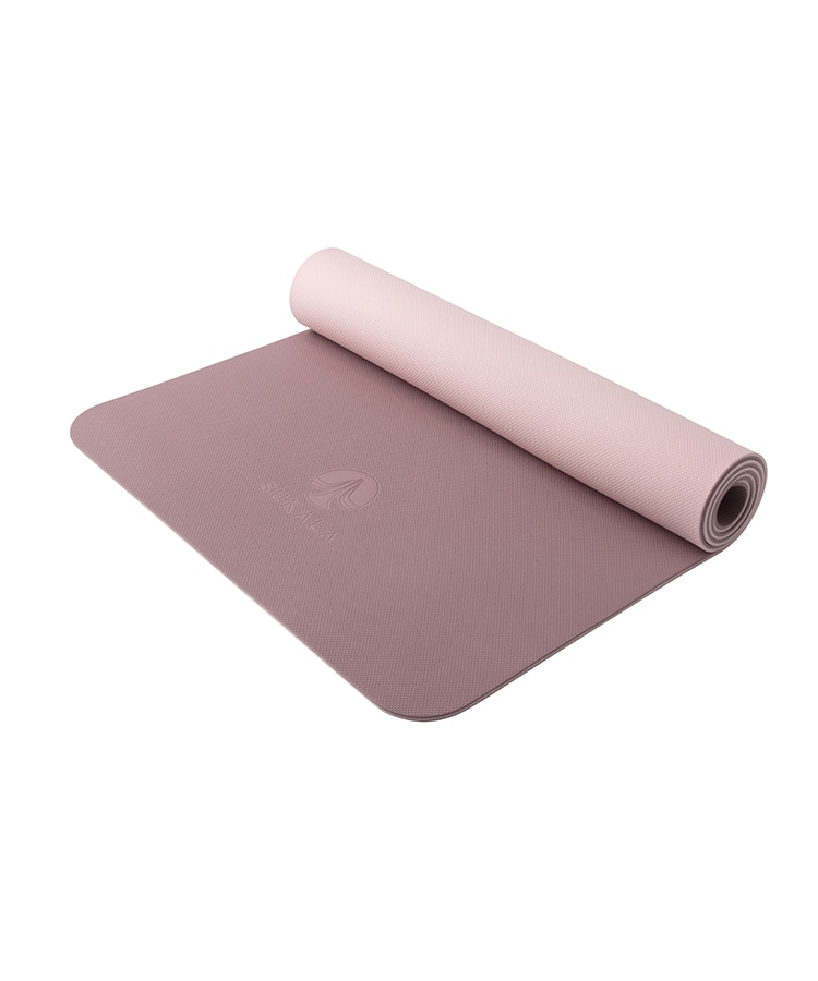 SUKALA】リバーシブルヨガマット6mm(ローズ・レモンライム・アクア