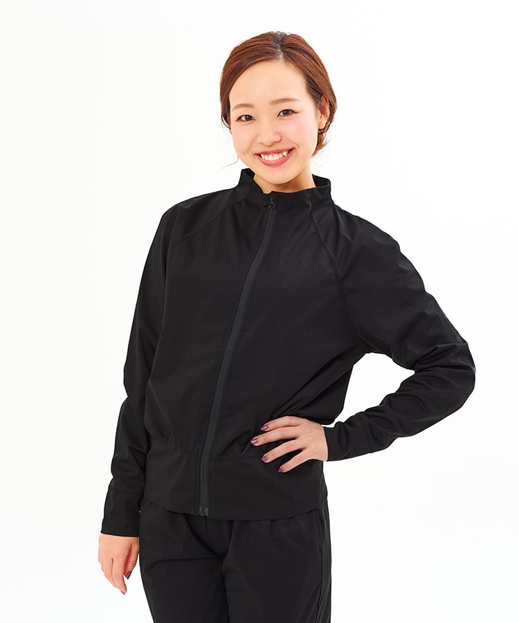 LAVA】おうちdeホットヨガスーツ(レディースMサイズ ブラック