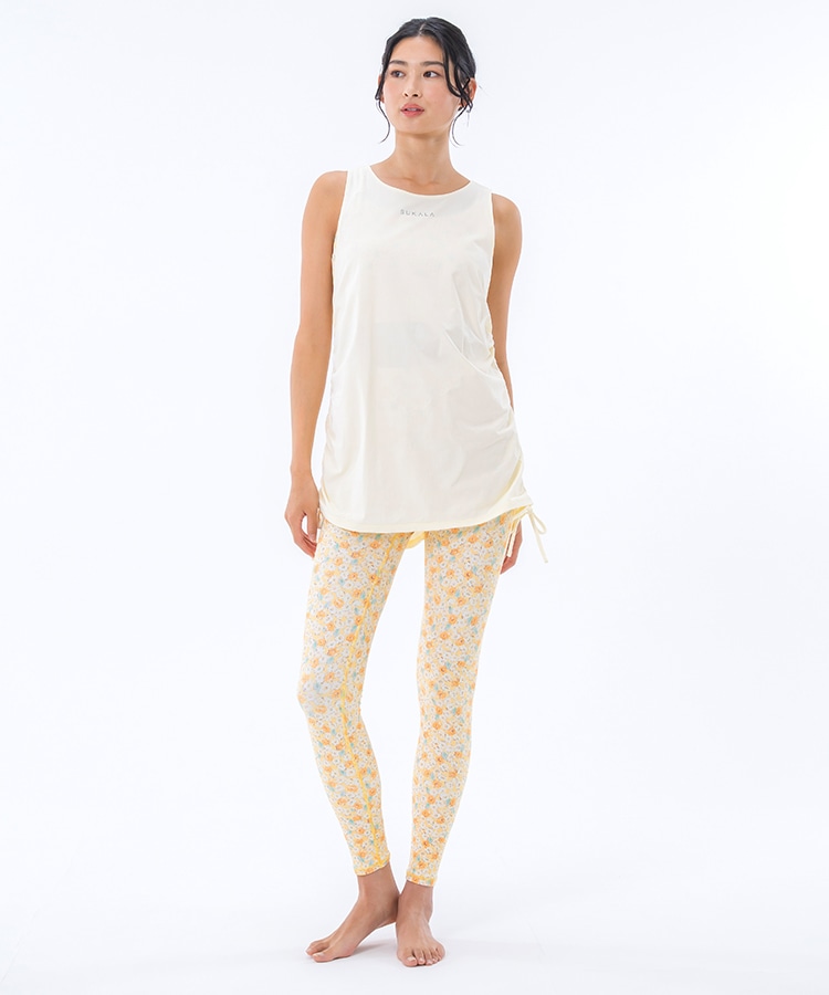 SUKALA】フラワーガーデンプリントセパレートタンクトップ(S・M・L