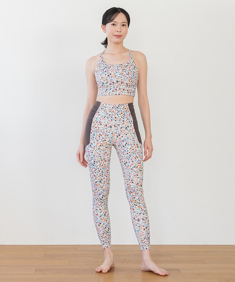 SUKALA】スポットペイントセパレートトップス(XS・Sサイズ マルチ