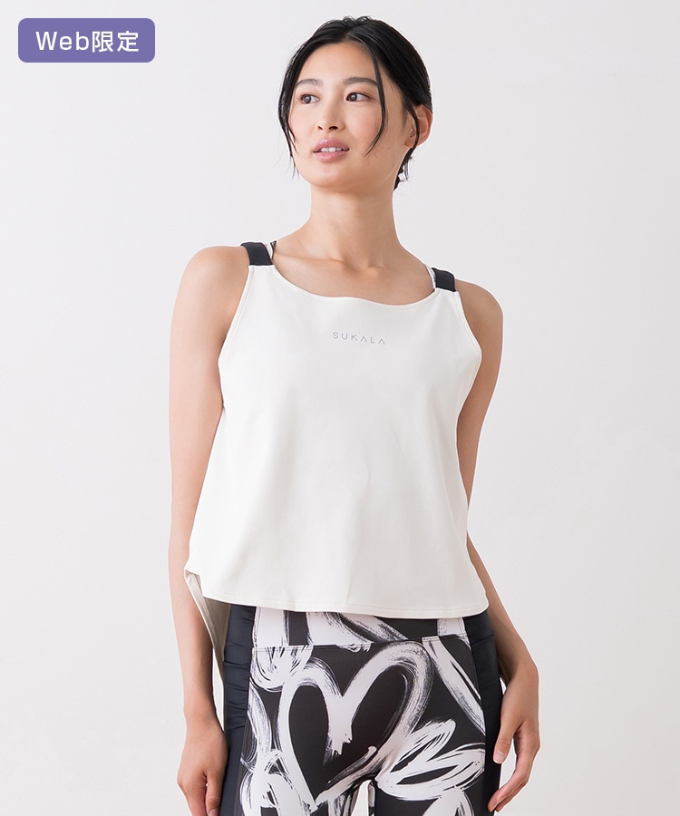 SUKALA】ハートプリントホルターネック ブラトップ 完売品 M 新品