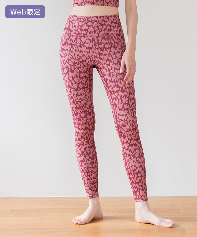 SUKALA】レオパードプリントレギンス(S・Mサイズ ピンクレオパード