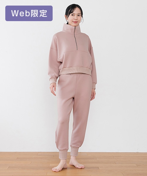 SUKALA】ダブルエアーセットアップ(M・Lサイズ スモークピンク・ライト