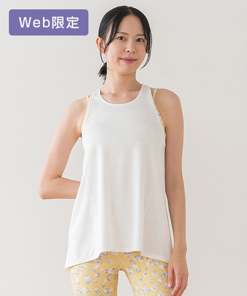 SUKALA】フラワープリントセパレートタンクトップ(XS・Sサイズ