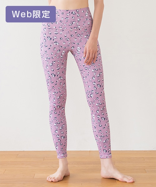 SUKALA】フラワープリントレギンス(XS・S・M・L・LLサイズ ダスティ