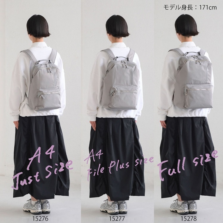 W&.Day/Night ポッケス2 リュックプラス B4サイズ 15.6インチPC収納