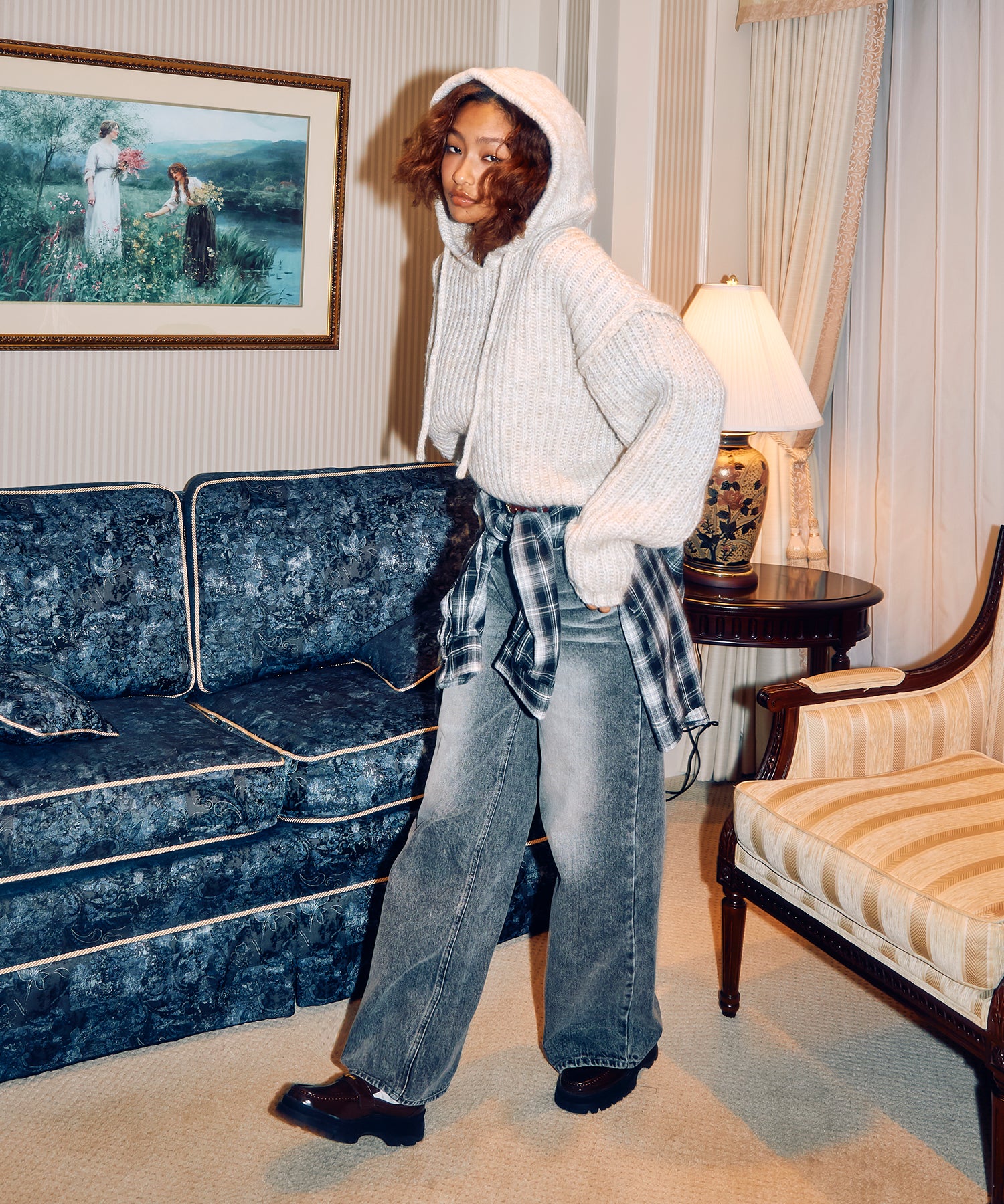 ワイドデニムパンツ｜ACLENT（アクレント）