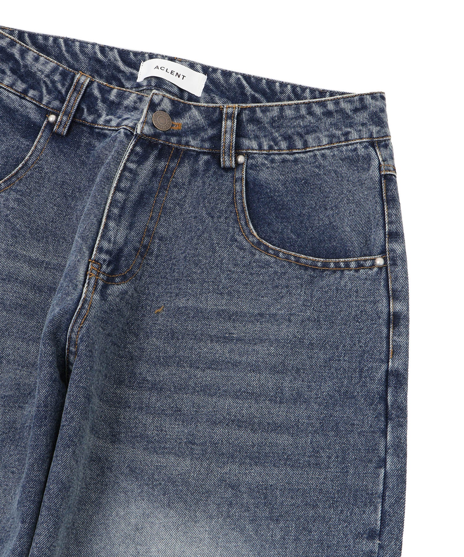 ストレートJ/Wスタッズデニムパンツ｜ACLENT（アクレント）