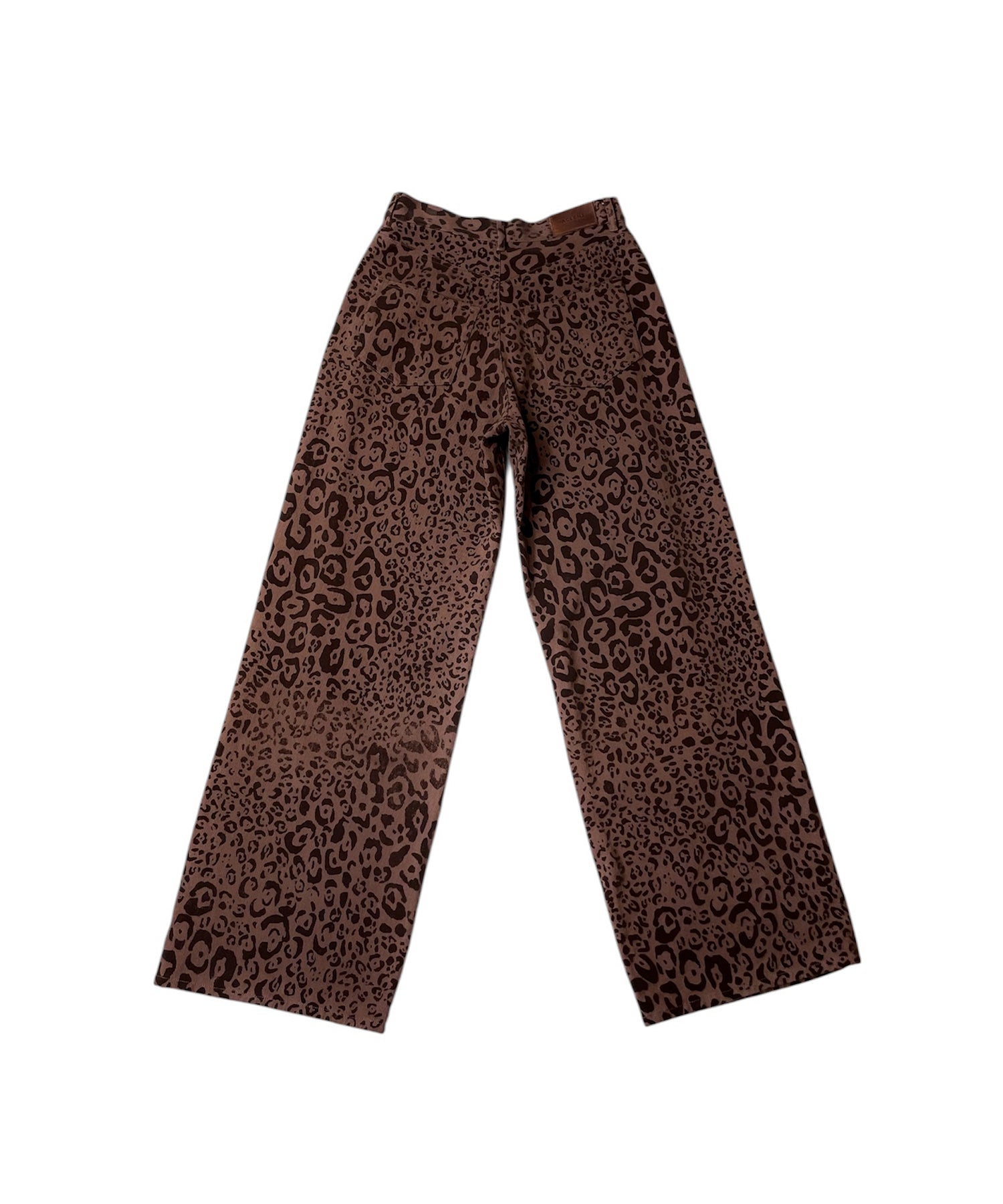 フロッキーレオパードJ/Wワイドストレートパンツ｜ACLENT（アクレント）