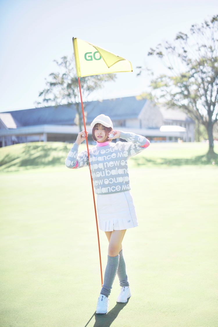 真冬のラウンドもゴキゲン♪ニューバランス ゴルフのあったか可愛い