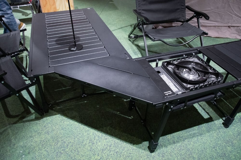 Alpen Outdoors限定商品『アルミユニットテーブル110スペシャル』や