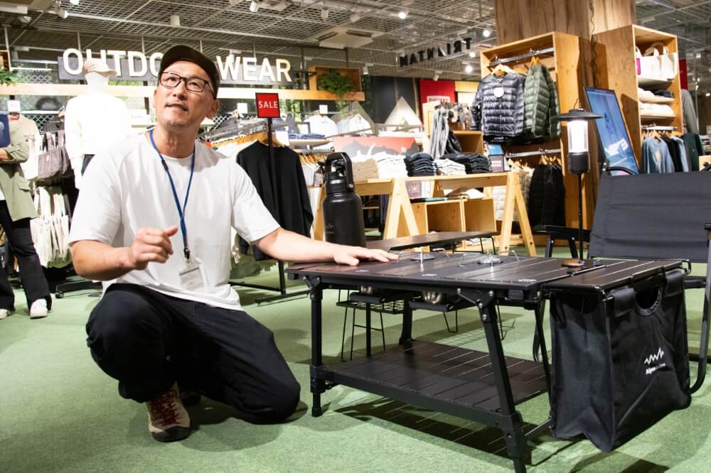 Alpen Outdoors限定商品『アルミユニットテーブル110スペシャル』や