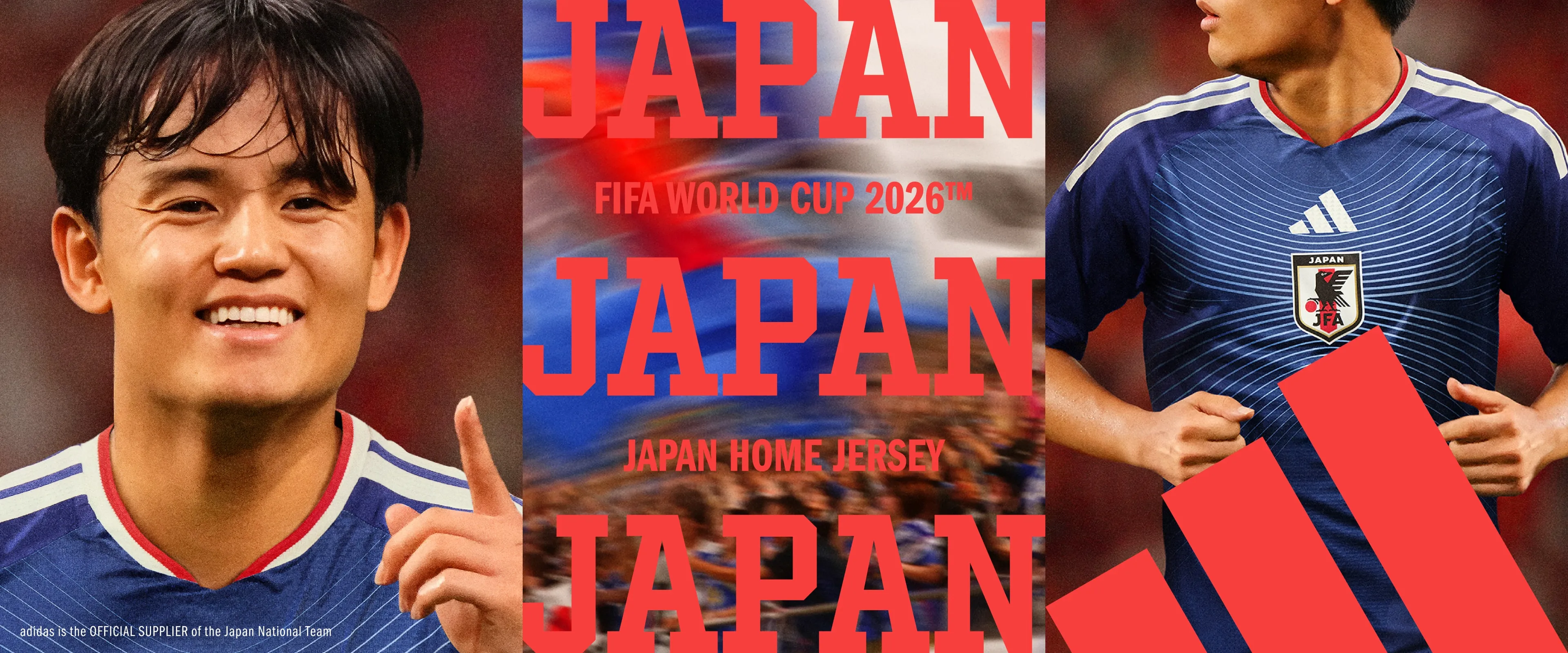 JFA｜サッカー日本代表 ユニフォーム 2026｜アディダス｜スポーツデポ
