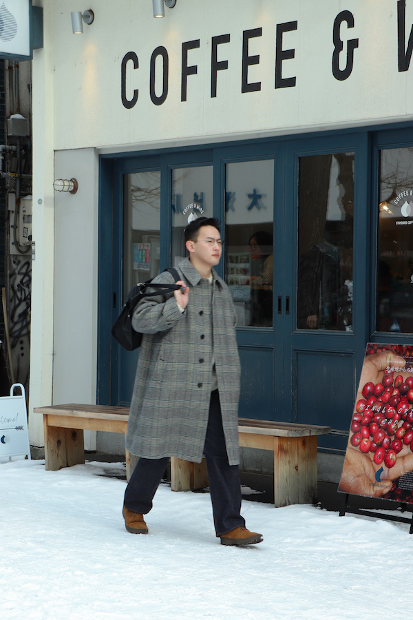 ANATOMICA SAPPORO ONLINE STORE / SINGLE RAGLAN Ⅳ / SADDLE TWEED