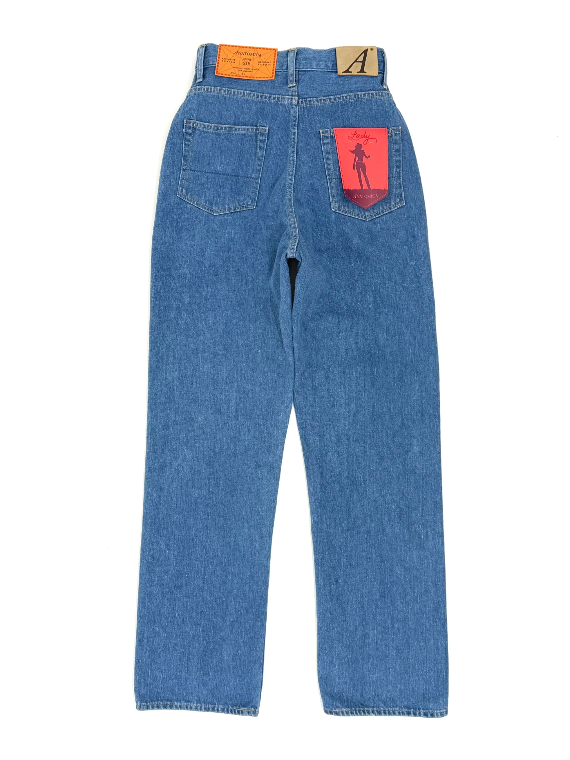 618 MARILYN 1 / INDIGO USED WASH – ANATOMICA OFFICIAL ONLINE STORE