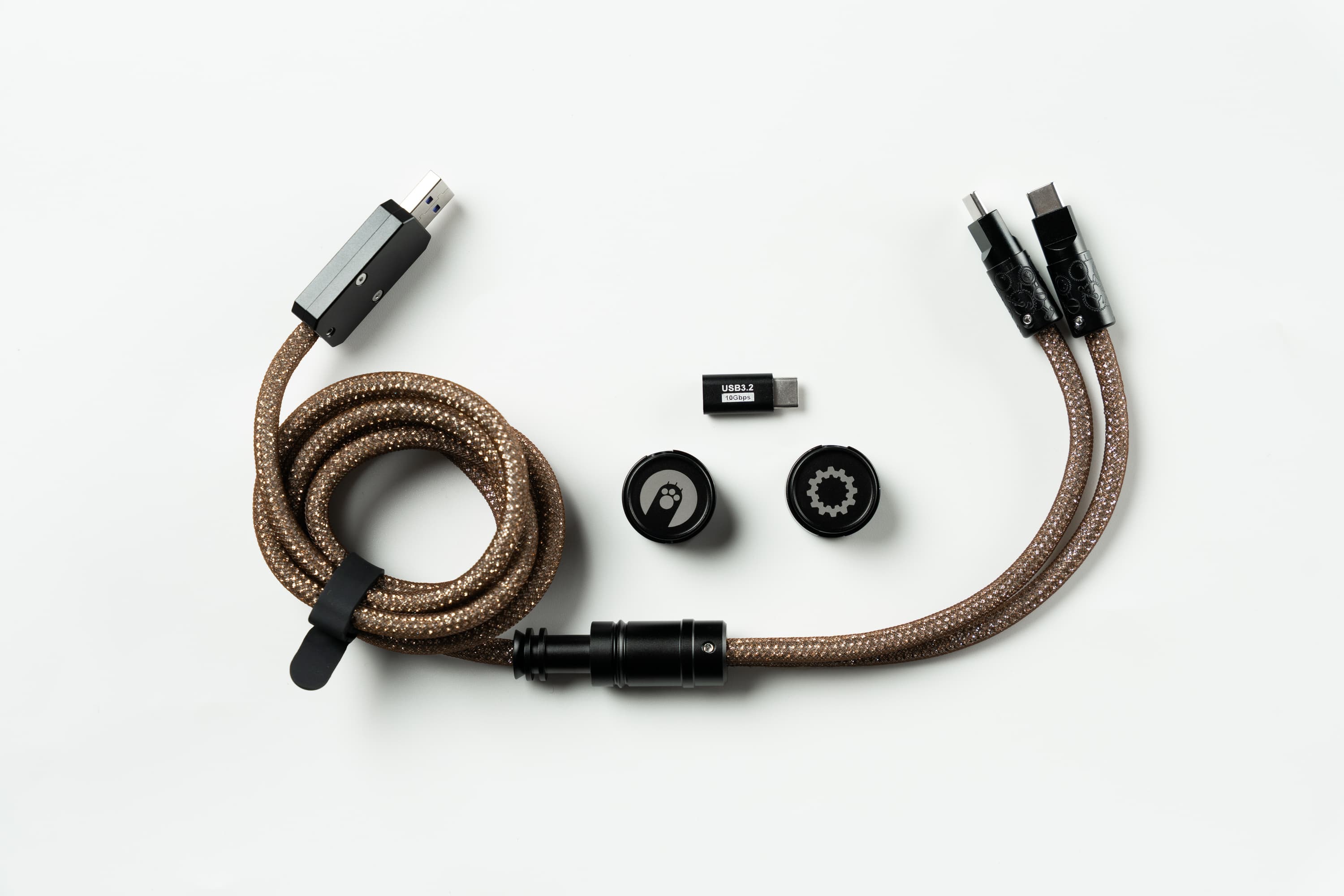 WINSHOP Split Dual 8K Gaming Cable AM Edition