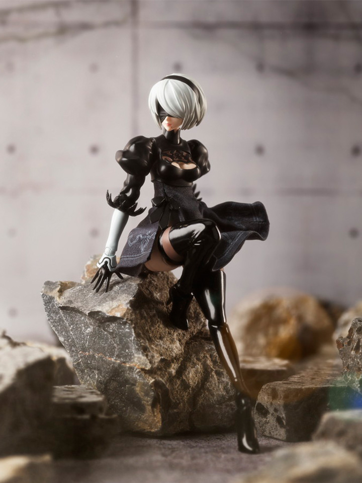 NieR:Automata Ver1.1a［BUZZmod.］2B 1/12 Scale Action Figure