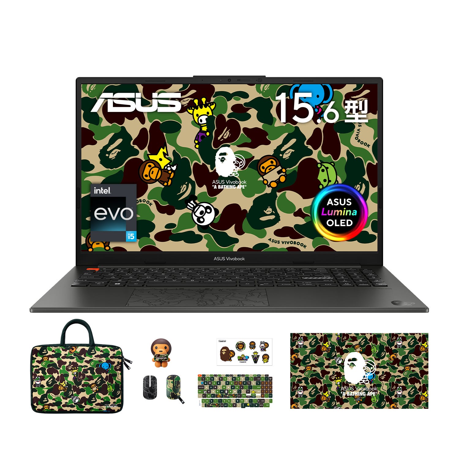 ASUS Vivobook S 15 OLED BAPE Edition K5504VA | ASUS Store [JAPAN]