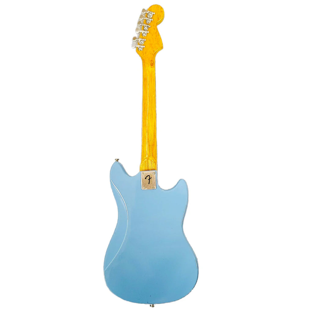 Officially Licensed Mini Sonic Blue Fender™ Mustang™ Guitar
