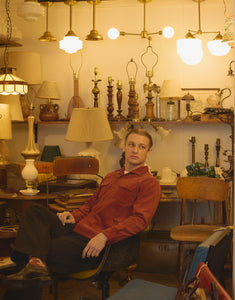 G&F Co. - CORDUROY SHIRT _ BURGUNDY – BITTERS STORE