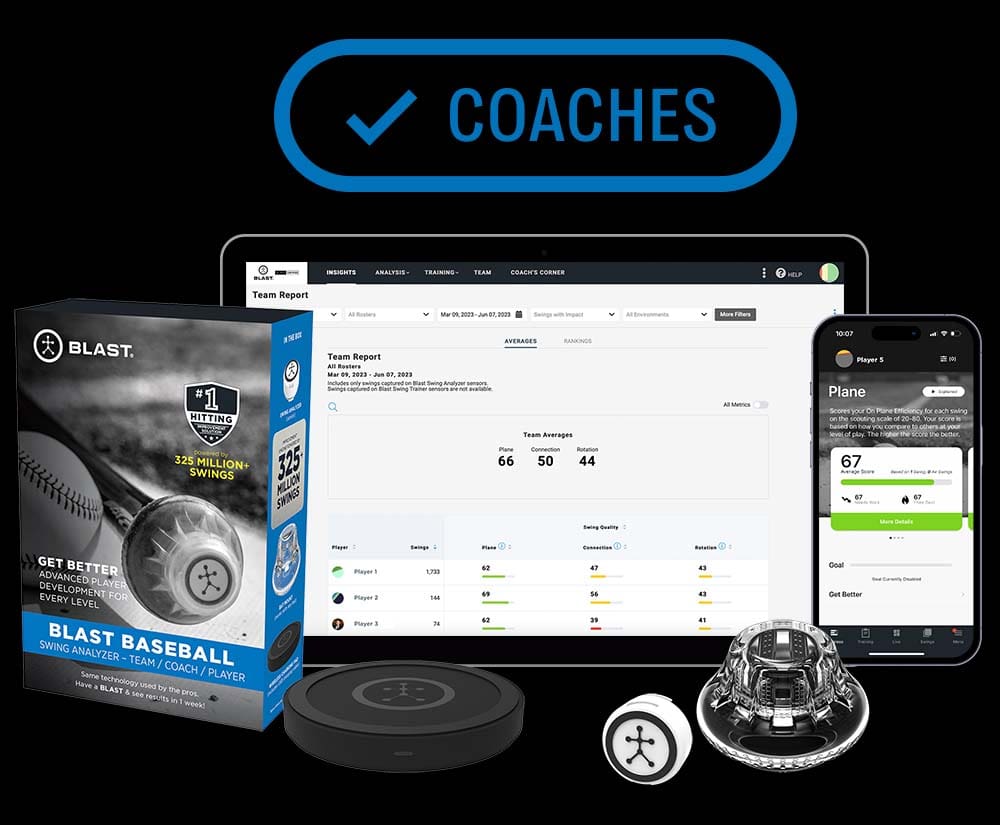 Blast Baseball | Swing Analyzer Sensor | #1 Hitting Improvement
