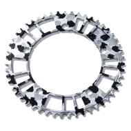 AARN* track chainring (black) - BLUE LUG ONLINE STORE