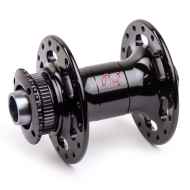 PHILWOOD* center lock disc hub front (quick/black) - BLUE LUG