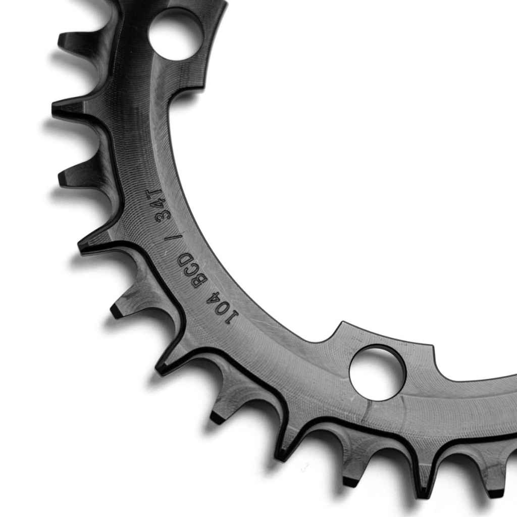 STRIDSLAND* narrow wide chainring (black) - BLUE LUG ONLINE STORE