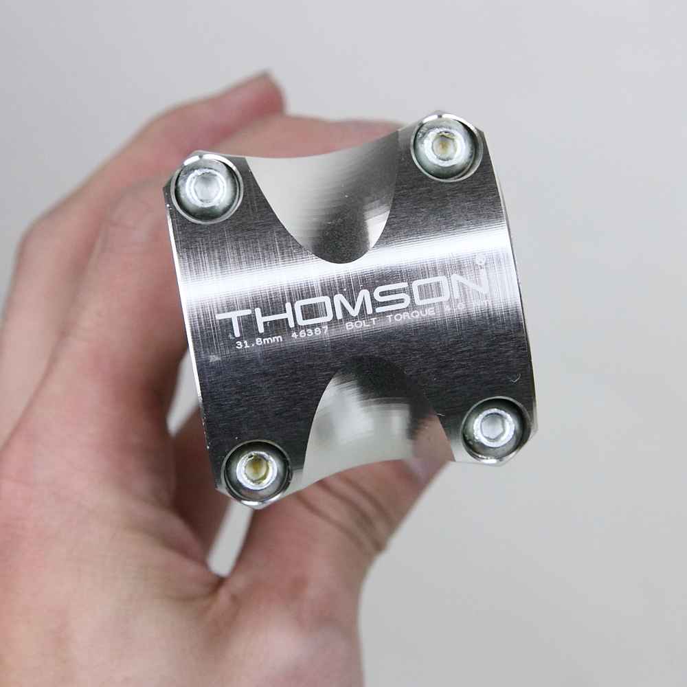 THOMSON* stem handlebar clamp (silver) - BLUE LUG ONLINE STORE