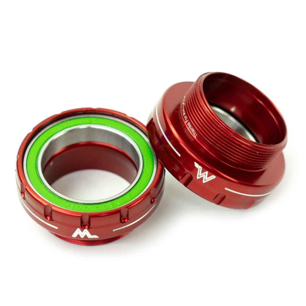 WHITE INDUSTRIES* BSA bottom brackets (red) - BLUE LUG ONLINE STORE