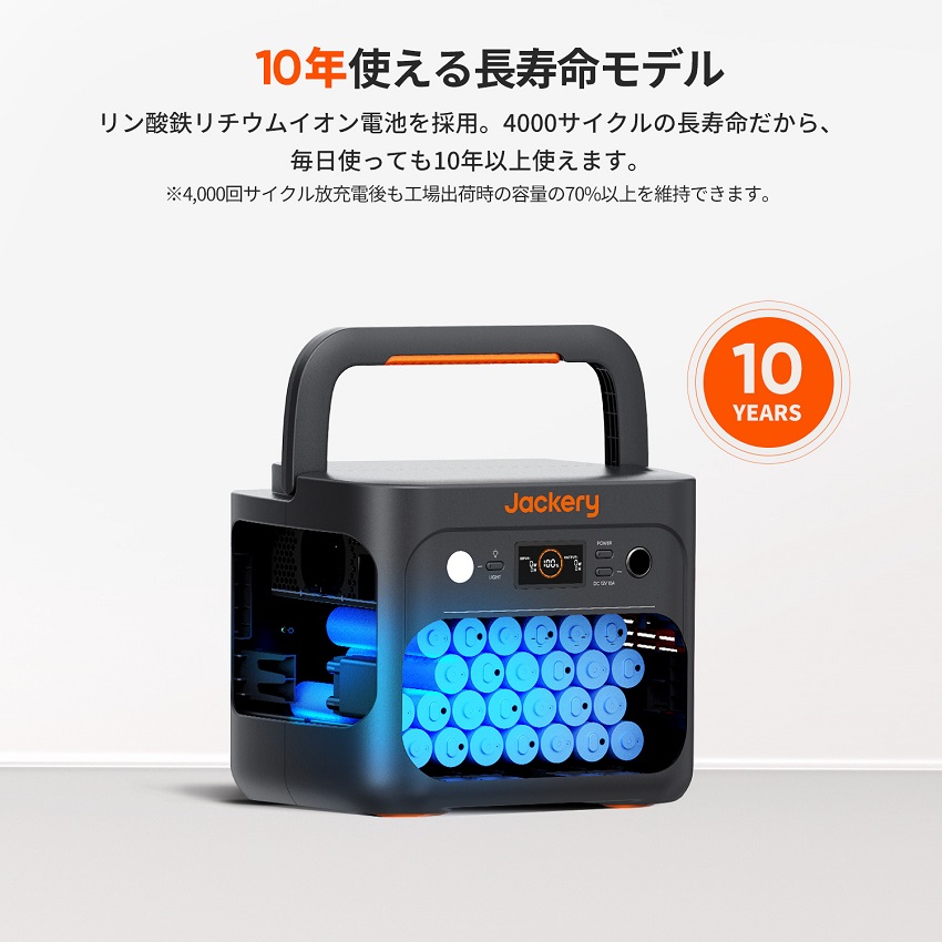 Jackery ポータブル電源 1000 Plus JE-1000C □納期約1～2週間