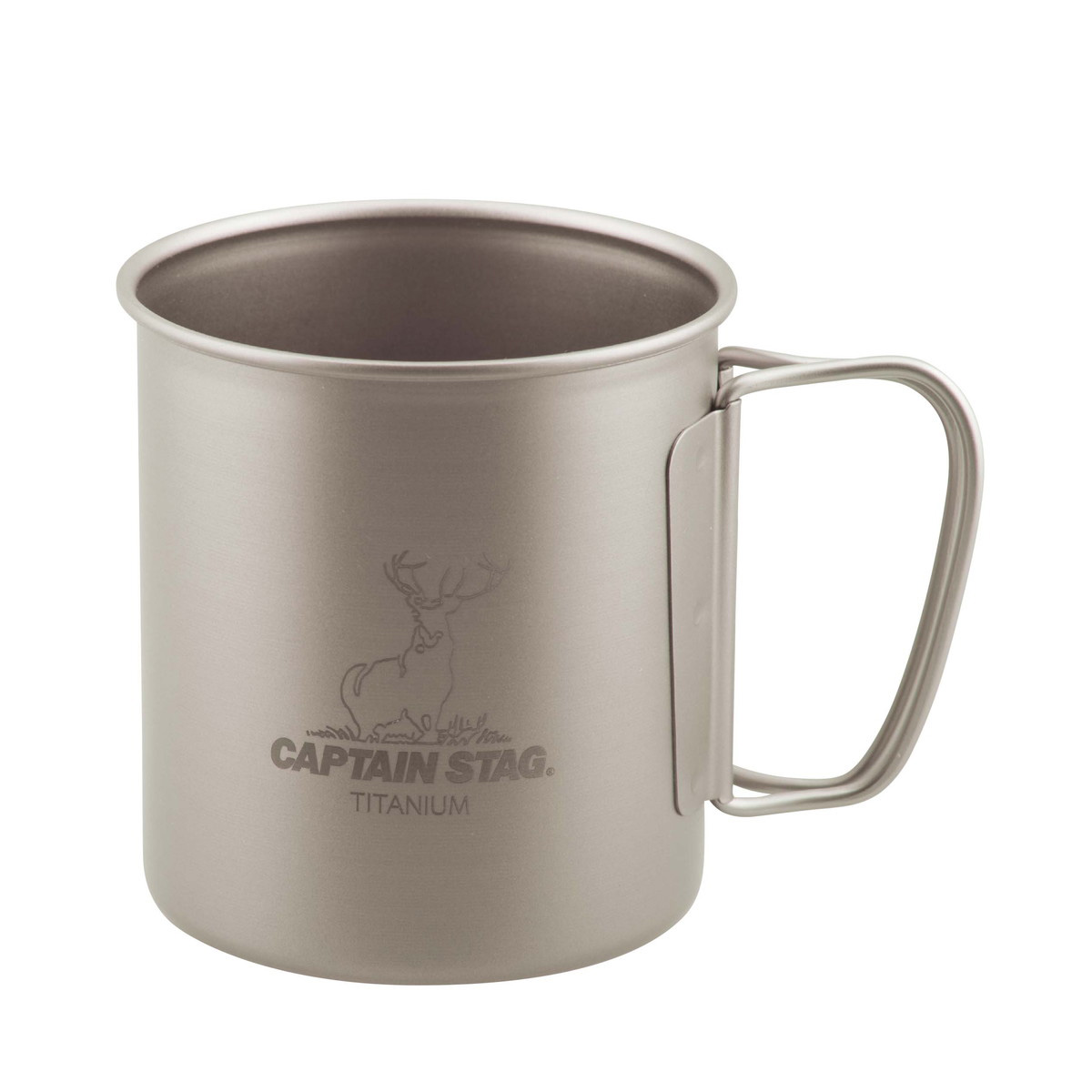 チタン製 シングルマグカップ450 -キャプテンスタッグ公式オンラインストア