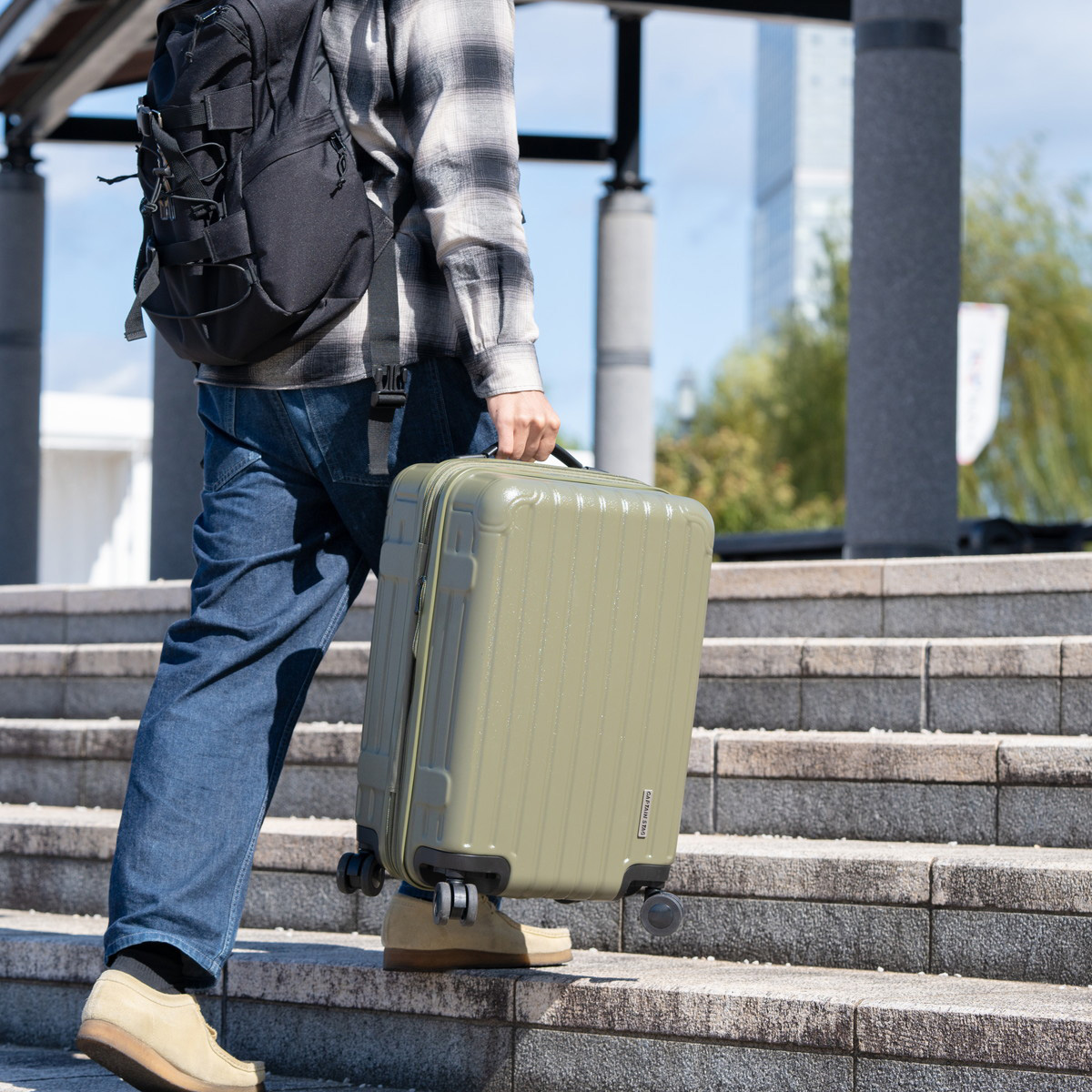 キャプテンスタッグ スーツケース（TSAロックWFタイプ）＜S