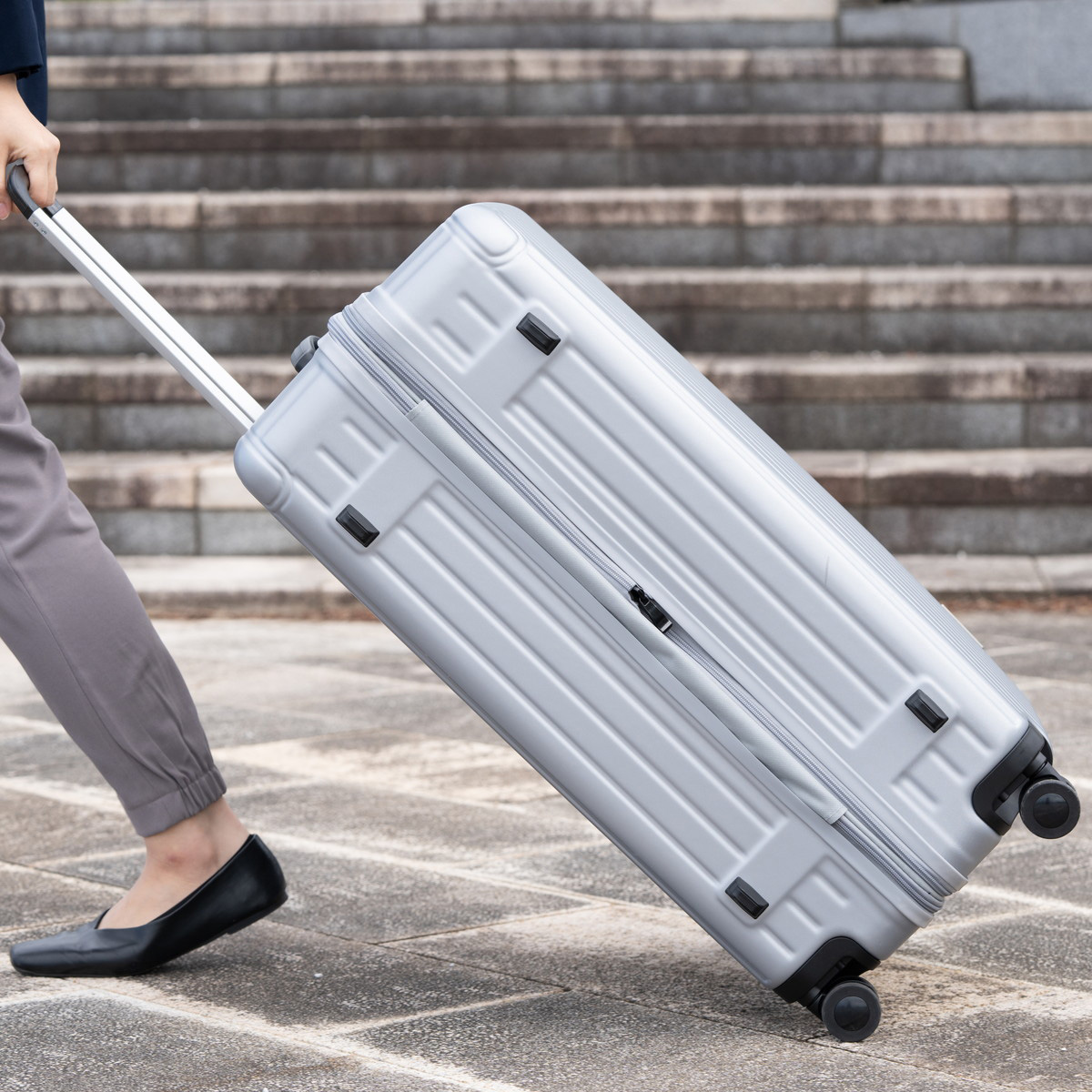 キャプテンスタッグ スーツケース（TSAロックWFタイプ）＜L