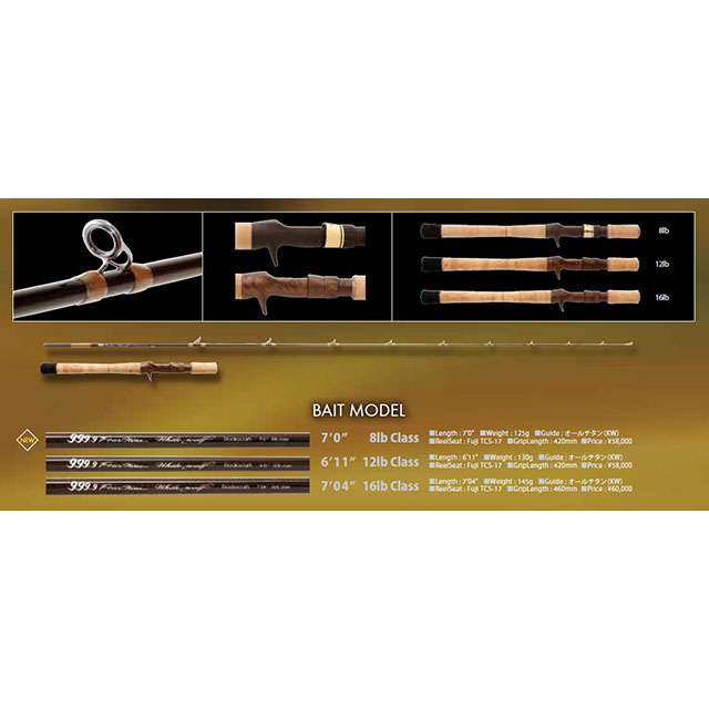 ロデオクラフト 999．9 White wolf 7．0 8lb