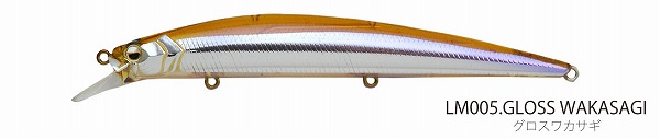 レイドジャパン バスルアー レベルミノー GLOSS WAKASAGI: バスルアー