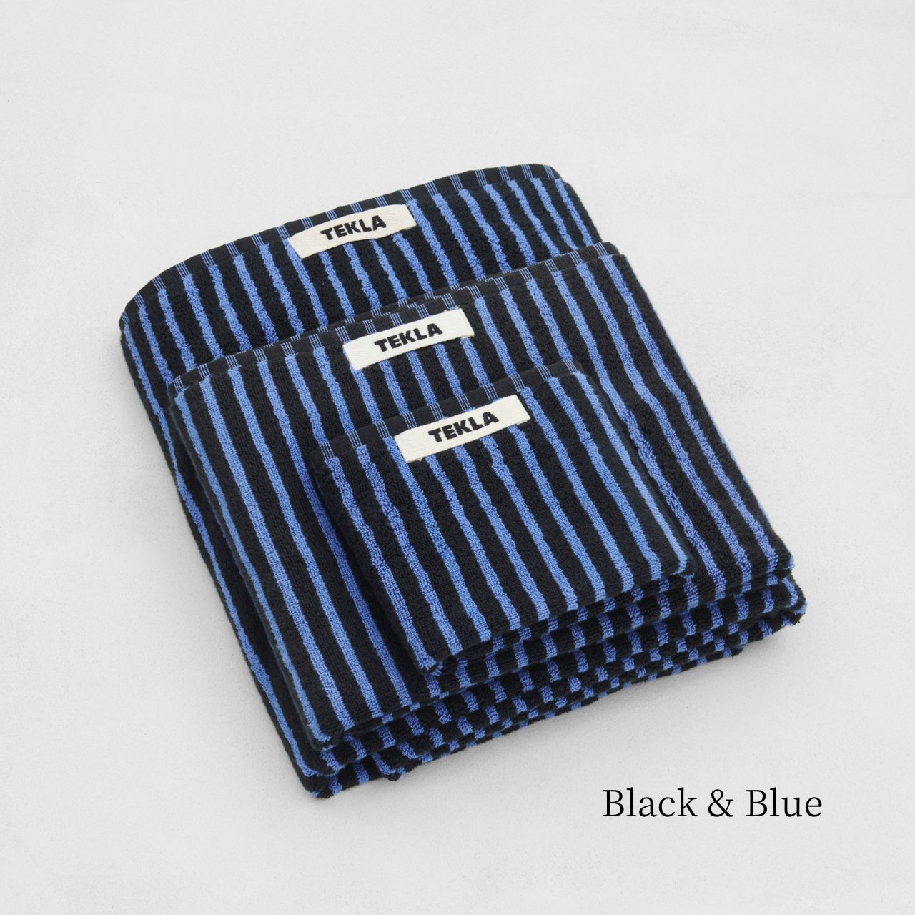 TEKLA テクラ タオル 70×140 ストライプ柄 オーガニックコットン – CHELSEA